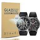Suoman 4-Pack for Samsung Galaxy Watch 46mm (2018) / Gear S3 Screen Protector Tempered Glass, [2.5D 9H Hardness] [Anti-Scratch] (DO NOT Fit for Galaxy Watch 4 Classic 46mm)