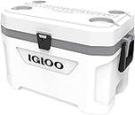IGLOO Marine Ultra Cool Box, White/Grey, 51 Litre