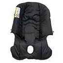 Feliliber Stroller Replacement Seat Cushion Compatible with Doona Infant Car Seat Strollers, 600D Textile (Black)