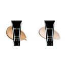 Faces Canada Weightless Matte Finish Foundation, Mini - 18 ml,Beige 03 (Beige) and Faces Canada Weightless Matte Finish Foundation Mini 18 ml, Ivory 01, 1 count