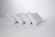 CHILIMILII Hollow Fibre pillows Standard 4 pack Hotel Quality-Hypoallergenic Soft Bed Pillows for Sleeping-Bounce Back pillows for Side,Back & Stomach Sleepers-50x75 cm