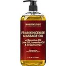 MAJESTIC PURE Frankincense Massage Oil - 8 fl oz