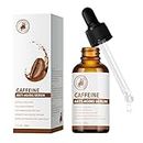 Caffeine Face Serum & Under Eye Serum, Dark Spot Corrector Serum, Face Moisturizer for Dark Spots, Dark Circles, 30 ml / 1 fl oz