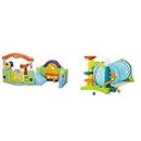 Little Tikes Activity Garden Baby Playset & 2-in-1 Activity Tunnel with Ball Drop, Windows, Silly Sounds, and Music - Ages 1 – 3 Multicolor
