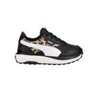 Puma Cruise Rider Summer Roar Leopard  Toddler Girls Black Sneakers Casual Shoes