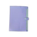 SVAASA Filing Box， A4 File Document Bag Pouch Bill Folder Holder Organizer Fastener School Office Supplies Expanding File Folder