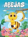 Libro para colorear de abejas de la miel para niños: Un divertido y bonito dibujo para colorear para niños de 4 a 8 años | Regalo para niños y niñas