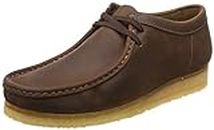 Clarks Originals Wallabee Mens Suede Casual Shoes Dark Brown - 39.5 EU