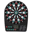 Electronic Dart Board, LED Display Automatic Scoring Dartboard Sets for Adults, Dart with Scoreboard Power Adapter, Missed Dart Catch Band, Battery Included Soft Tip Darts with Replacement Points