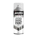 JENOLITE Appliance Enamel Paint | WHITE | Refresh & Restore Appliances | Ideal For Refrigerators, Freezers, Washing Machines | 400ml (13.5fl oz)