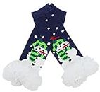Bienvenu Baby & Toddler Leg Warmers for Girls & Boys,Christmas Styles,Snowman,One Size