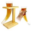 Tuff-Luv Viking Beer Horn Glass with Stand 17oz / 480ml