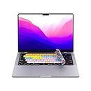 Editors Keys Keyboard Cover Compatible with Pro Tools Keyboard. Cover Overlay for 14" & 16" MacBook Pro 2021+ M1-M3 Chips - Genuine Editors Keys