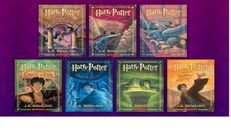 Harry Potter Audio Book set original british version