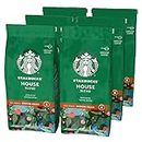 STARBUCKS House Blend, Medium Roast, Ground Coffee 200g (Pack of 6)