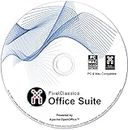 Office Suite 2024 Compatible with Microsoft Office 2021 2019 365 2023 2016 2013 2010 2007 Word Excel PowerPoint on CD DVD Powered by Apache OpenOffice for Windows 11 10 8.1 8 7 Vista XP PC & Mac OS X