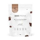 Good Protein Vegan Plant-based Protein Powder (Chocolate, 884g) 100% Natural, Non-GMO, Dairy-free, Gluten-free, Soy-free, No Added Sugar and Nothing Artificial. All-in-one Superfood Shake.