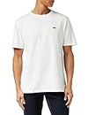 Lacoste - Th7618 Sport T-Shirt Uomo, Large (Herstellergröße : 5), Bianco (Blanc)