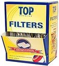 Top King Size 15mm Filter Tips 100 Filters per Bag 30 Count - 3000 Filters Total