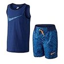 Nike Chaussures de Basketball Kobe X Id pour Homme, Bleu/Orange, X-Large