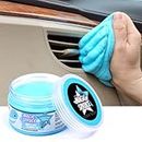 ToysButty Car Cleaning Gel Kit for Interior, Non Water Car Detailing Putty, Scented Car Dashboard Cleaner, Car Cleaning Products, Upholstery Dust Remover, Vent, Reusable PC Laptop, Keyboard Cleaner