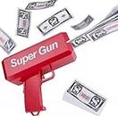 Jellify Supreme Money Gun Cash Cannon for Wedding, Parties and Fun – Includes 100 Fake Dollars Money Gun