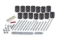 Performance Accessories, Ford F-150/F-250/F-350 Gas 2WD and 4WD 3" Body Lift Kit, fits 1987 to 1991, PA763, Made in America