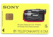 RARE / PHONE CARD - SONY: ELECTRONIC COMPONENT CAMERA FILM PHONECARD