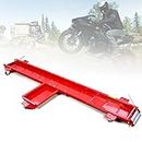 Motorcycle Dolly 567kg Motorcycle Mover Centre Stand Motorbike Tool Garage Mover Parking Trolley for almost all motorcycles with side stands