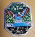 ARKANSAS HOT SPRINGS NATIONAL PARK Embroidered Patch aprox 3x3.5"