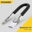 Essager Bluetooth AUX Adapter Dongle USB auf 3,5 mm Buchse Auto Audio Receiver/UK