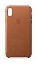 Apple iPhone Xs Max Leather Case - Saddle Brown