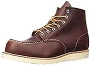 Red Wing 6-INCH MOC TOE Mens Boots in Tan - 10 UK