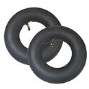jtfrkope 4.10/3.50-4 Heavy Duty Replacement Inner Tube with TR-87 Bent Valve Stem (2-Pack) - for Wheelbarrows, Mowers, Hand Trucks and More 3.50-4 Tire