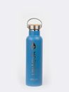 Botella de agua reutilizable UNAQUA® Ceramic Safari Azul Océano 600 ml acero
