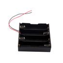 Plastic Battery Holder Storage Box Case For 18650 Rechargeable With Wire Lea QCS