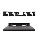 PROSAC Combo Universal Fixed TV Wall Stand 14-40 inch LED LCD HD Plasma TV Stand Hanger Holder with Set Top Box Self(215MM X 280MM)