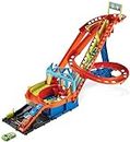 Hot Wheels HDP04 City Ecl Motorized Roller Coaster Playset, Multicolor