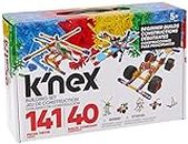 K'Nex 15210 Beginner 40 Model Building Set, Educational Toys for Boys and Girls, 141 Piece Beginners Learning Kit, Engineering for Kids, Colourful Building Construction Toys for Children Aged 5 +