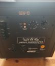 Infinity SSW-10 Servo Subwoofer GC Tested- Re-Foamed with original manual