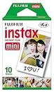 Fujifilm Instax Mini Single Pack 10 Sheets Instant Film for Fuji Instant Cameras