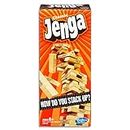 Jenga Game - Classic Strategy Games with Wooden Blocks - 1 or More Players - Toys for Kids and Board Games - Ages 6+