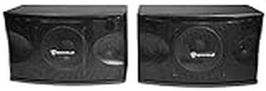 Rockville Pair 8" 3-Way 800 Watt Karaoke/Pro Speakers+Wall Brackets/MDF (KPS80)