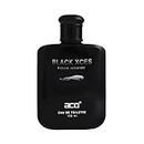 ACO BLACK XCES Premium Scent, Long Lasting, Fresh & Soothing Fragrance Perfume Spray For Men, 100ml