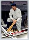 Babe Ruth 2017 Topps Update #US166 SP Short Print Image Variation NY Yankees