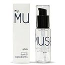 MYMUSE Glide Aloe Water Based Lube 30 ml, Jelly for Men & Women | Natural Ingredients, Dermat-tested and safe for sensitive skin | Non-Sticky and Stain-Free | pH Balanced