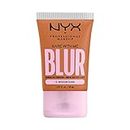 NYX PROFESSIONAL MAKEUP, Bare With Me, Tint Foundation, Medium buildable coverage, 12h hydration, Lightweight matte finish - 12 MEDIUM DARK