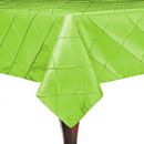 Ultimate Textile -5 Pack- Embroidered Pintuck Taffeta 60 X 144-Inch Rectangular Tablecloth Apple Lime Green in Gray/Green | 60 W x 144 D in | Wayfair