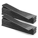 Composite Shims (12 Pack) - Hard Composite Shims for Home Improvement - Never Rot Shims for Leveling - Restaurant Table Shims - Table Wedges - Toilet Shims - DIY Furniture Levelers - Stock Your Home