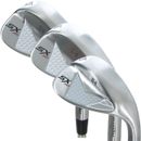 PowerBilt Golf SX-201 3-Piece Wedge Set: 52*(GW), 56*(SW), 60*(LW) Steel Shafts
